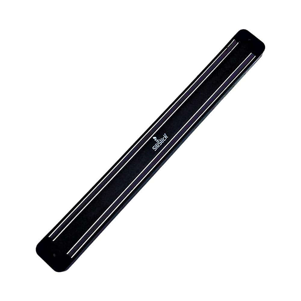 Kitchen Knife Set Kit | Red Handle & Black Magnetic Rack - MDX Global Store