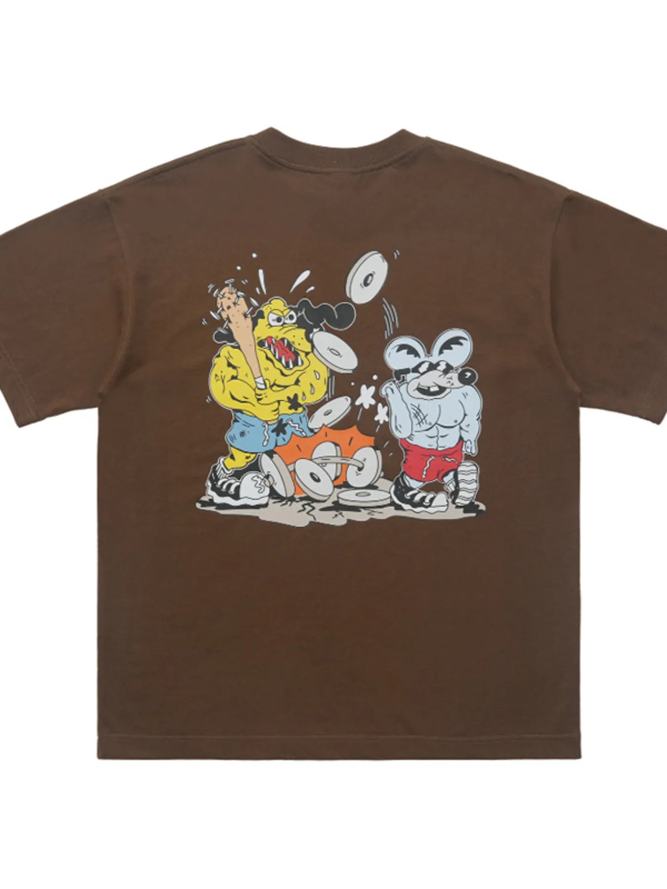 Men's Graphic Round Neck Short Sleeve T-Shirt - MDX Global Store