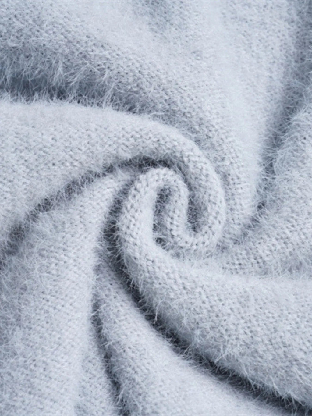 Men's Butterfly Fuzzy Round Neck Sweater - MDX Global Store