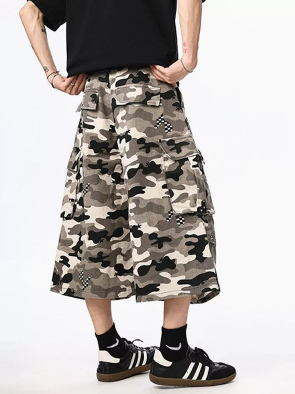 Men's Camo Cargo Shorts - MDX Global Store