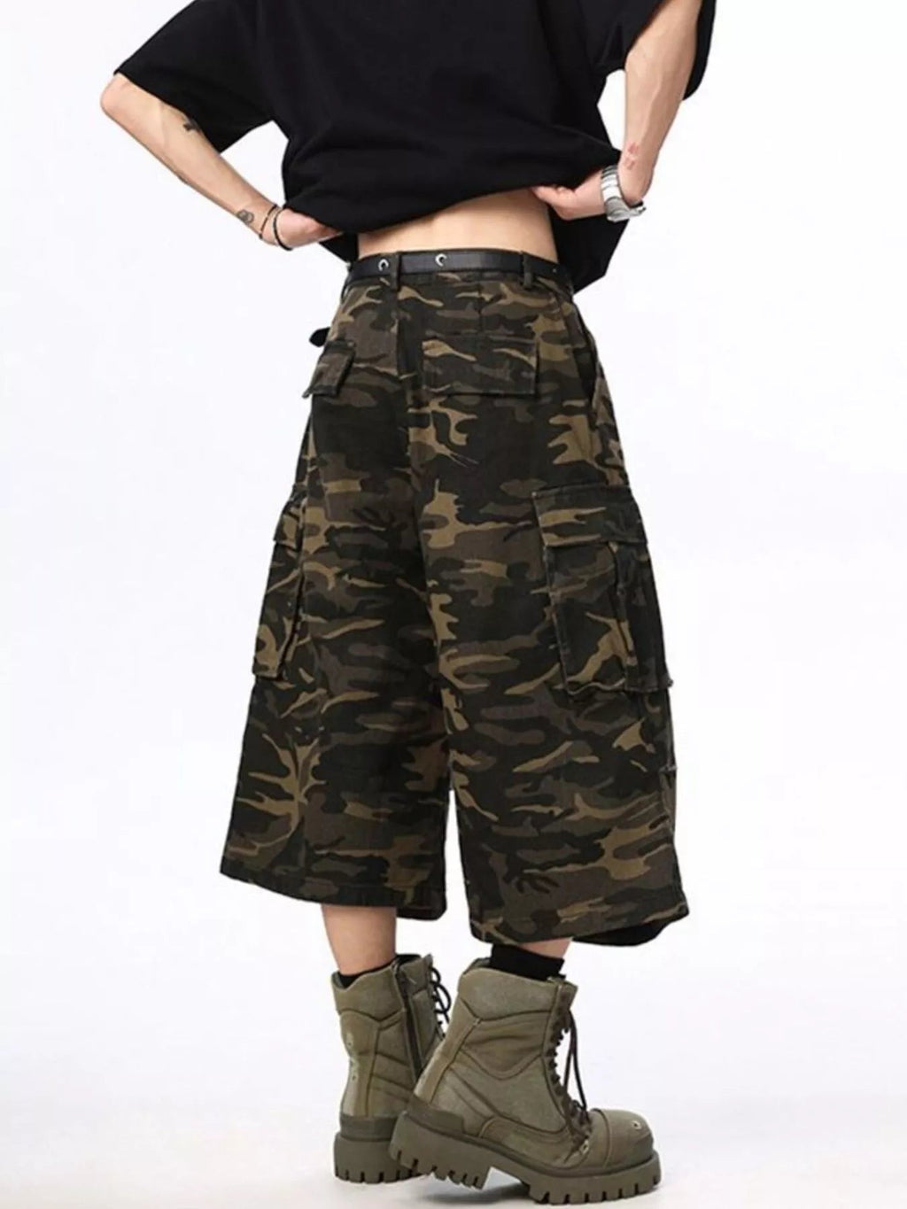Men's Camo Cargo Shorts - MDX Global Store