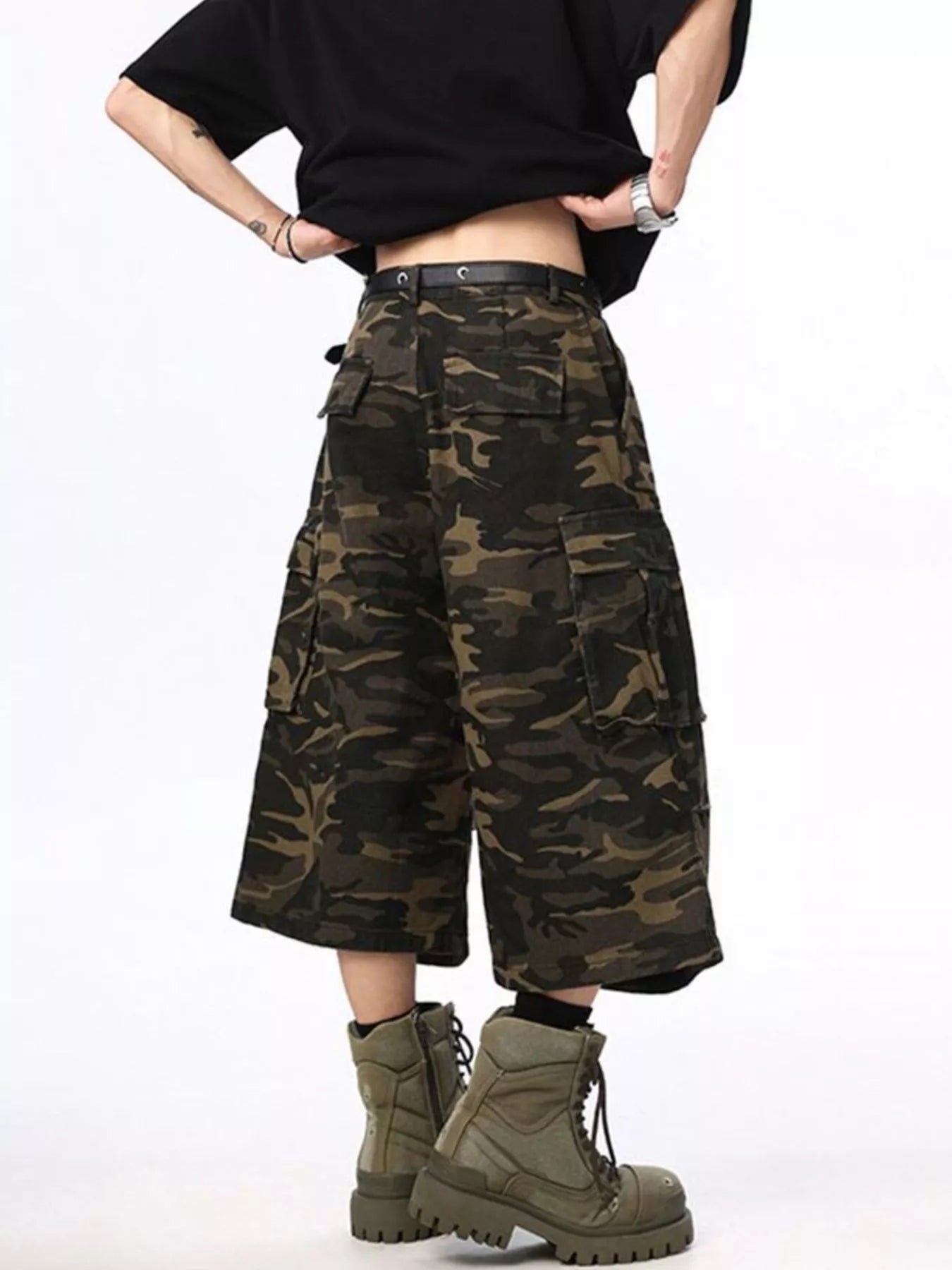 Men's Camo Cargo Shorts - MDX Global Store