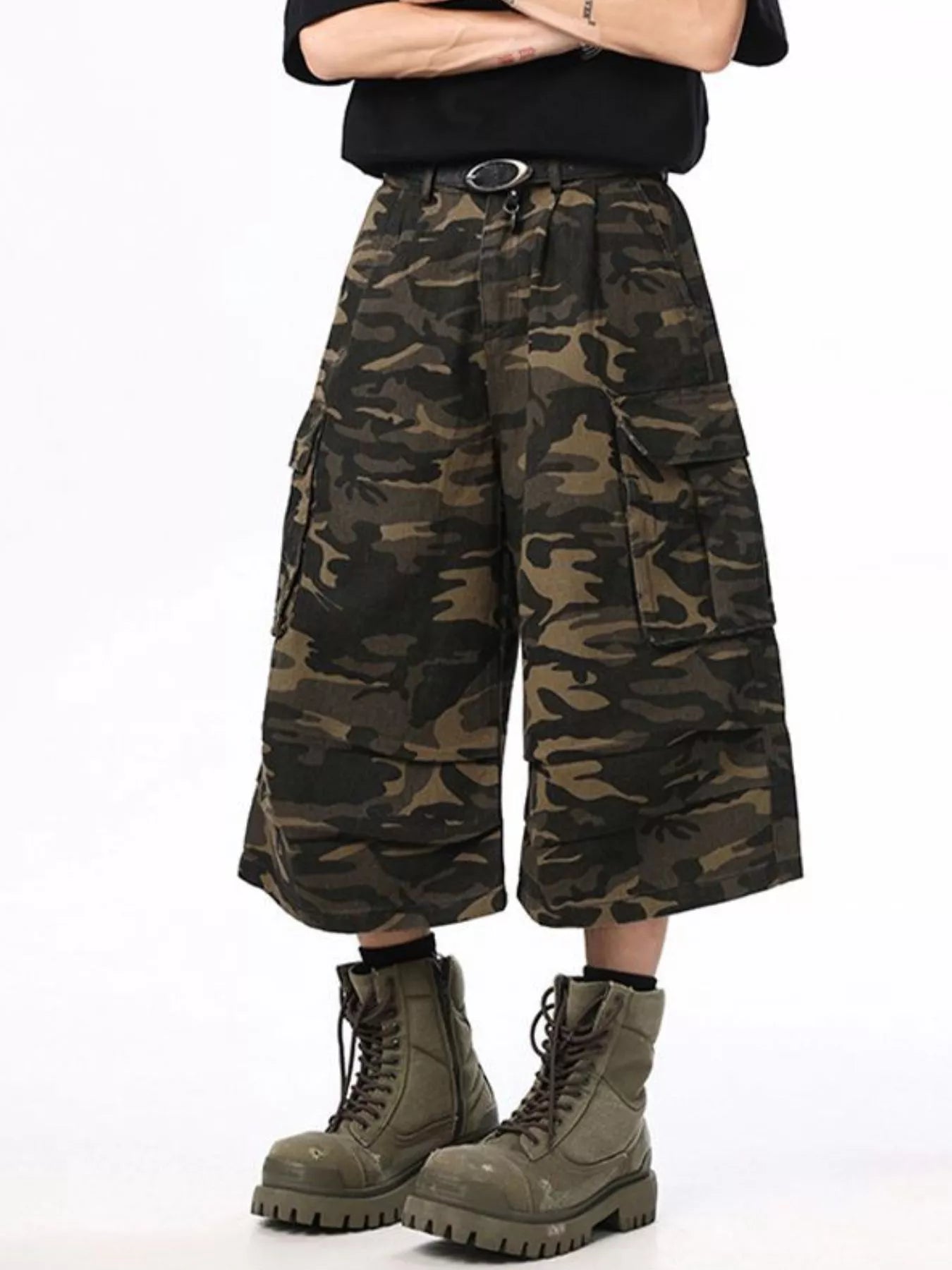 Men's Camo Cargo Shorts - MDX Global Store