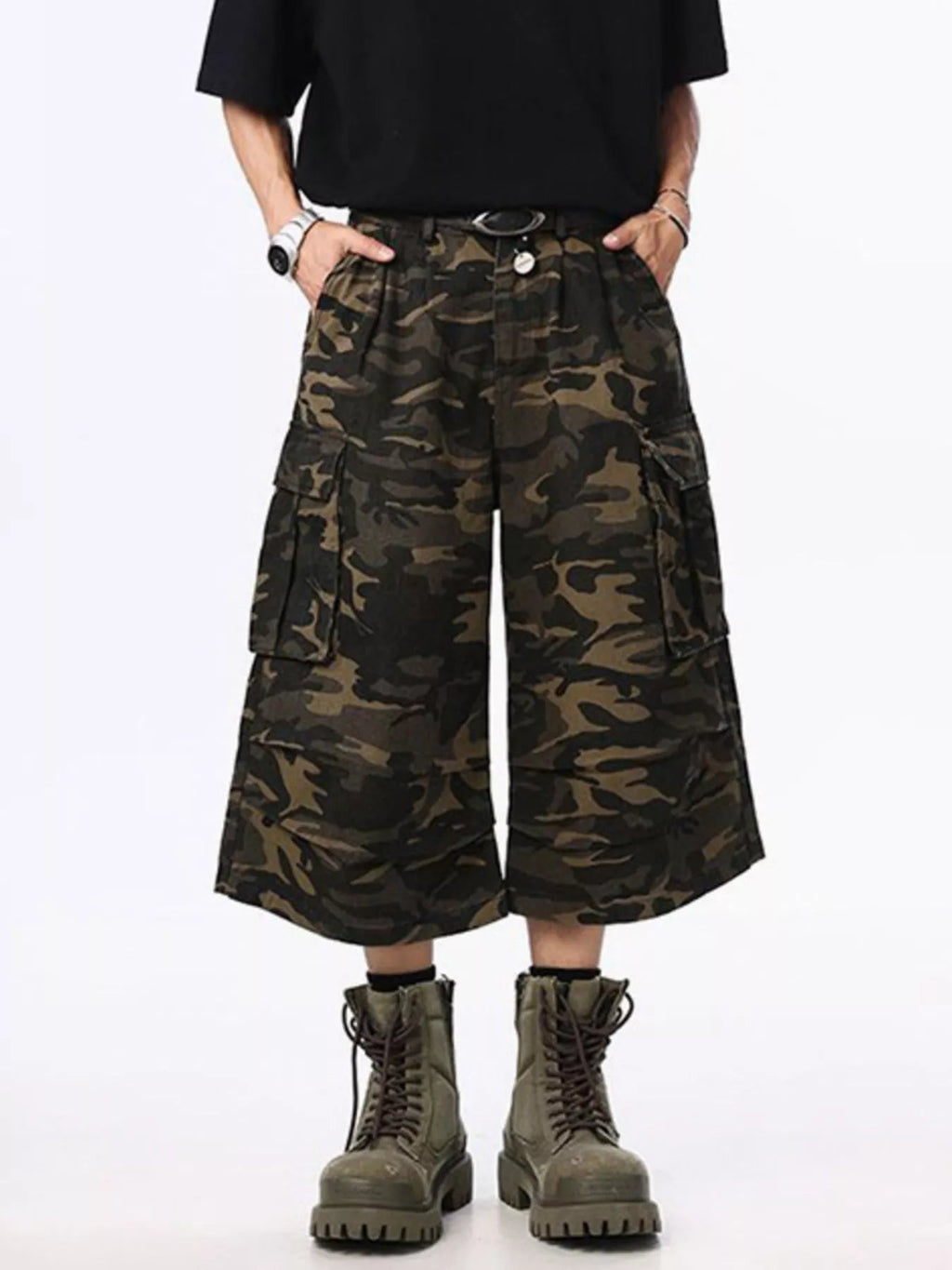 Men's Camo Cargo Shorts - MDX Global Store