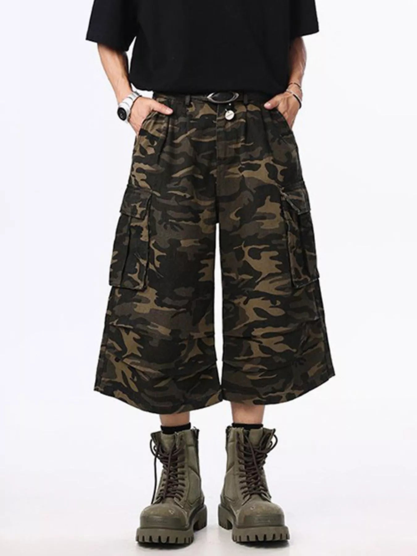 Men's Camo Cargo Shorts - MDX Global Store