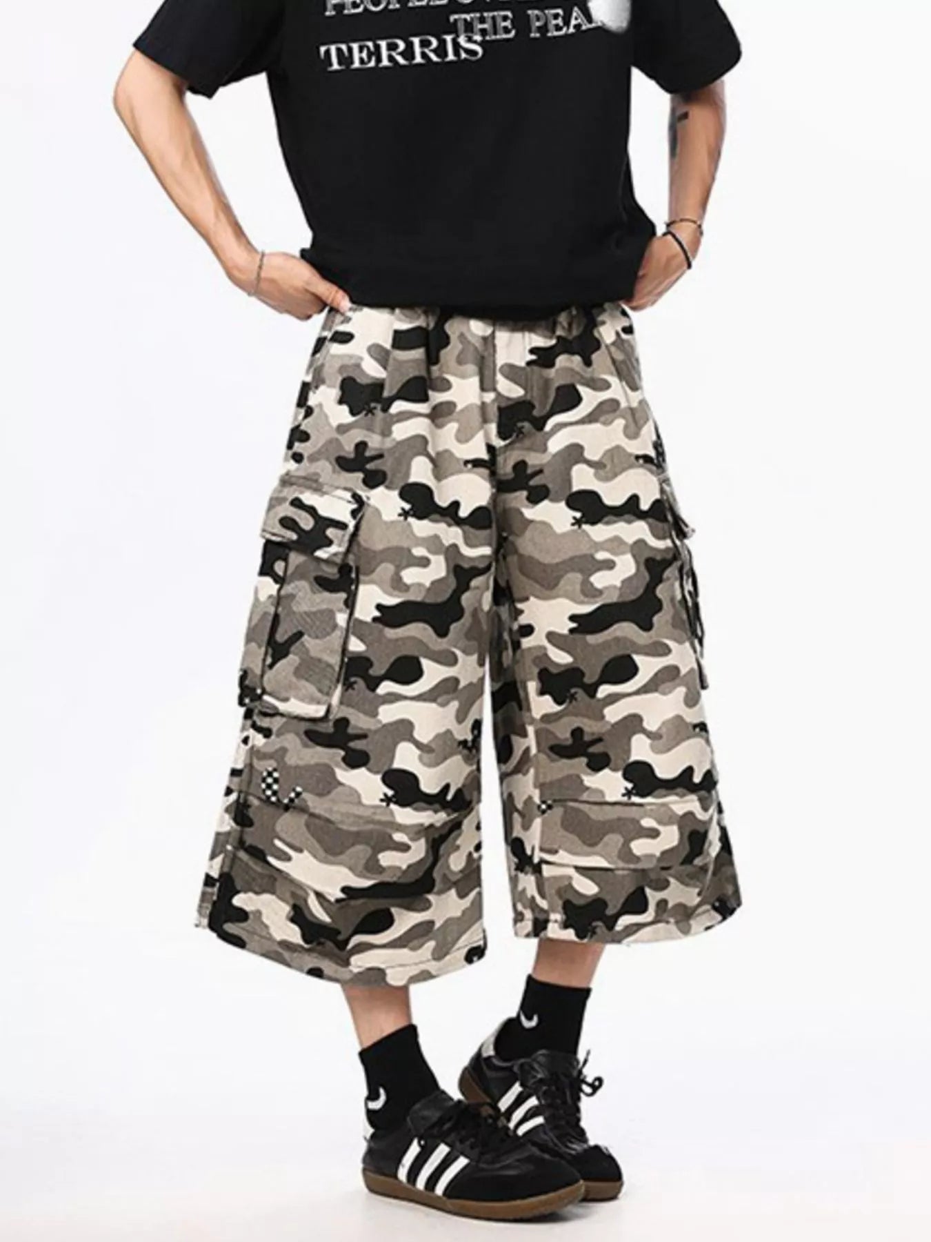 Men's Camo Cargo Shorts - MDX Global Store