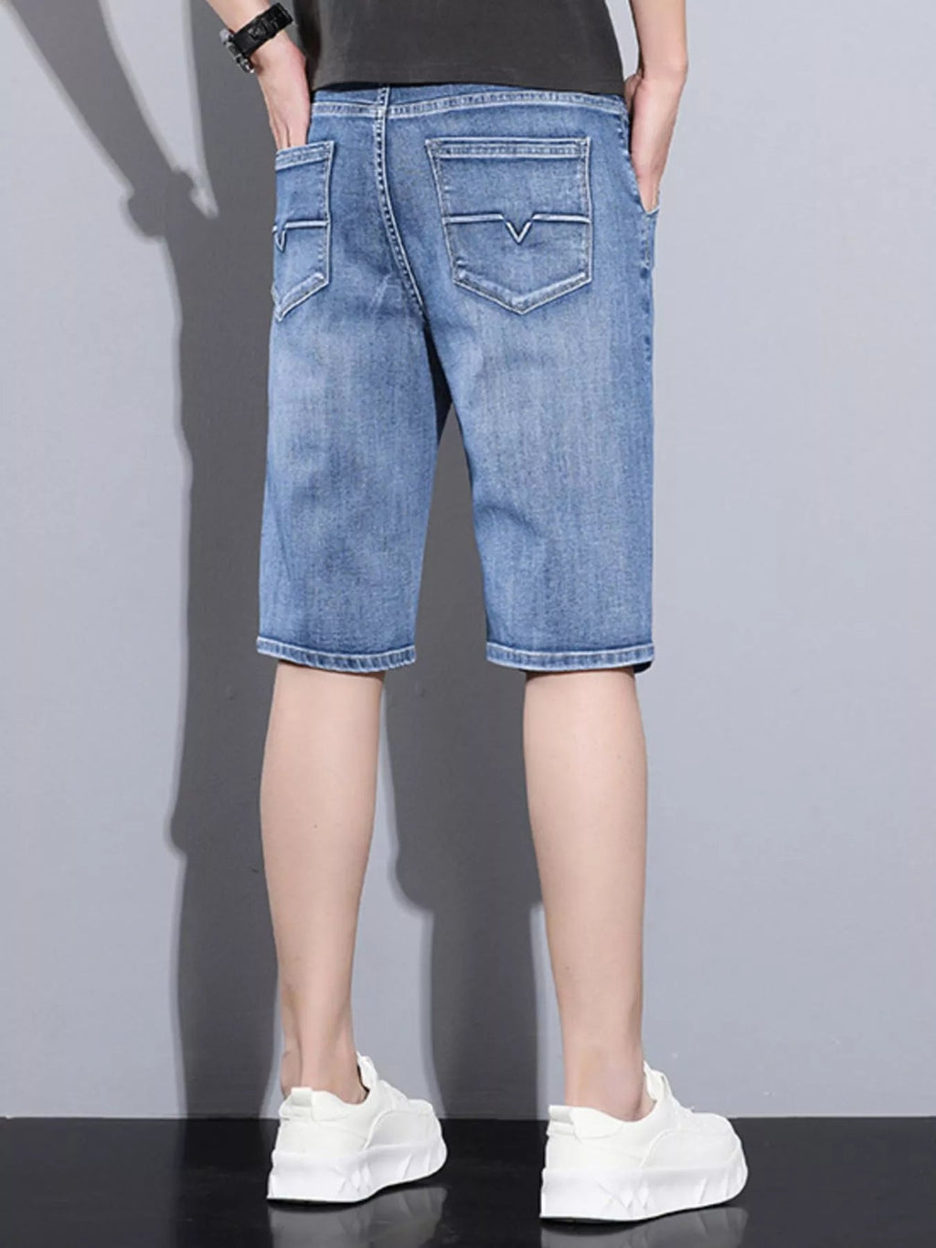 Men's Casual Denim Shorts - MDX Global Store