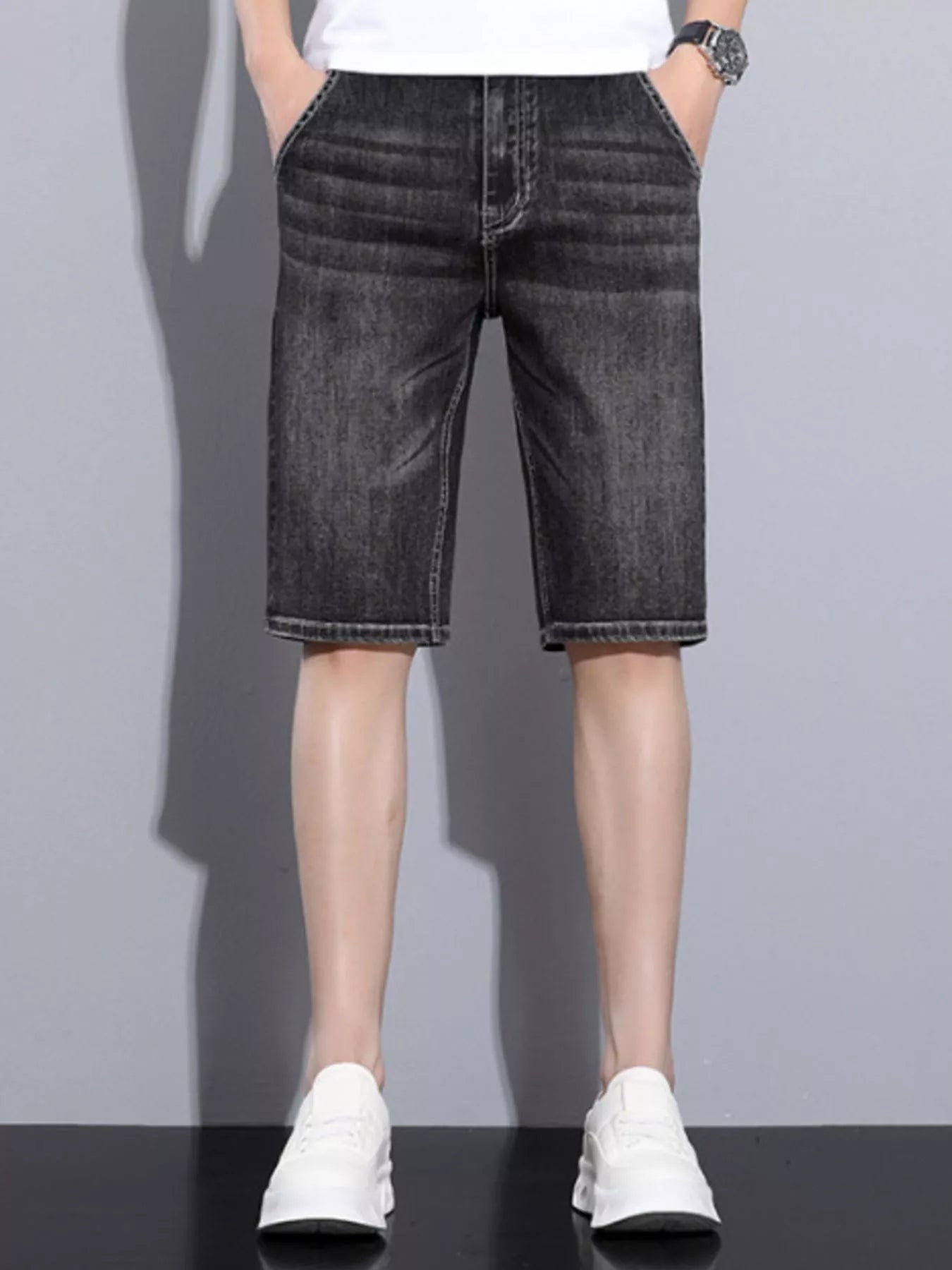 Men's Casual Denim Shorts - MDX Global Store