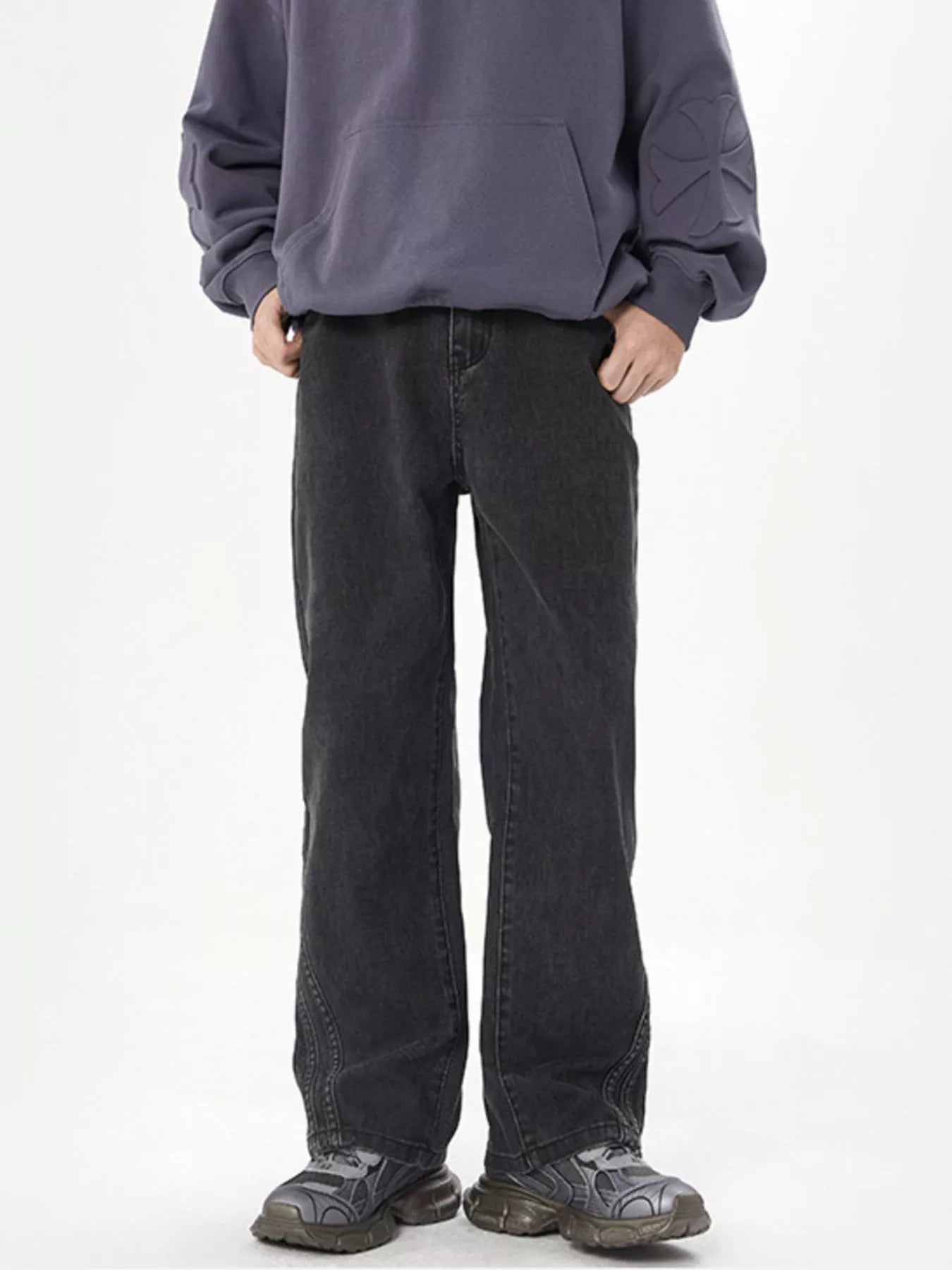 Men's Full Size Relaxed Fit Jeans Plus Size - MDX Global Store