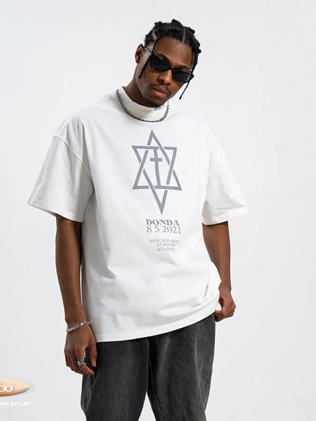 Men's Graphic Round Neck Half Sleeve T-Shirt - MDX Global Store