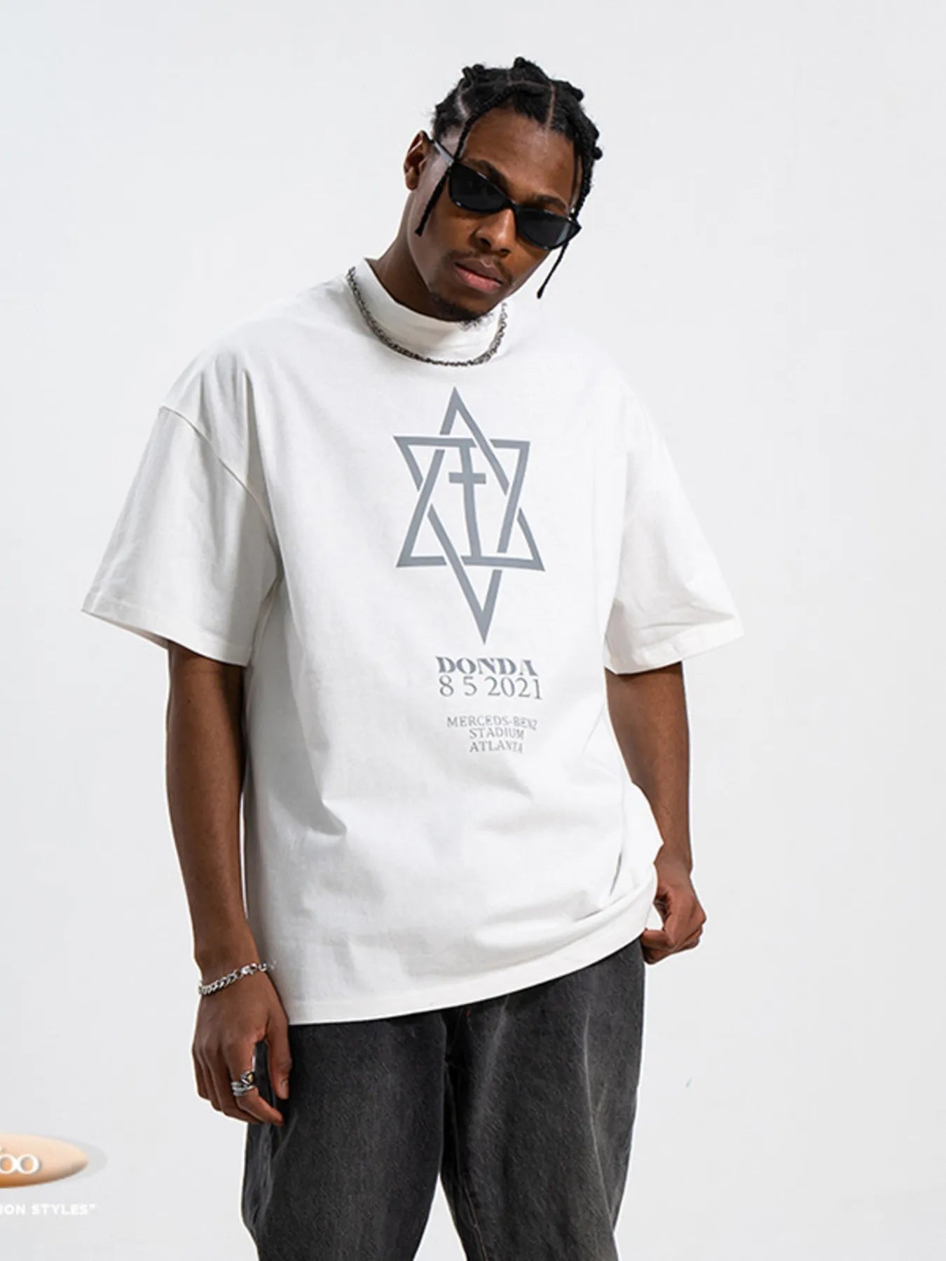 Men's Graphic Round Neck Half Sleeve T-Shirt - MDX Global Store