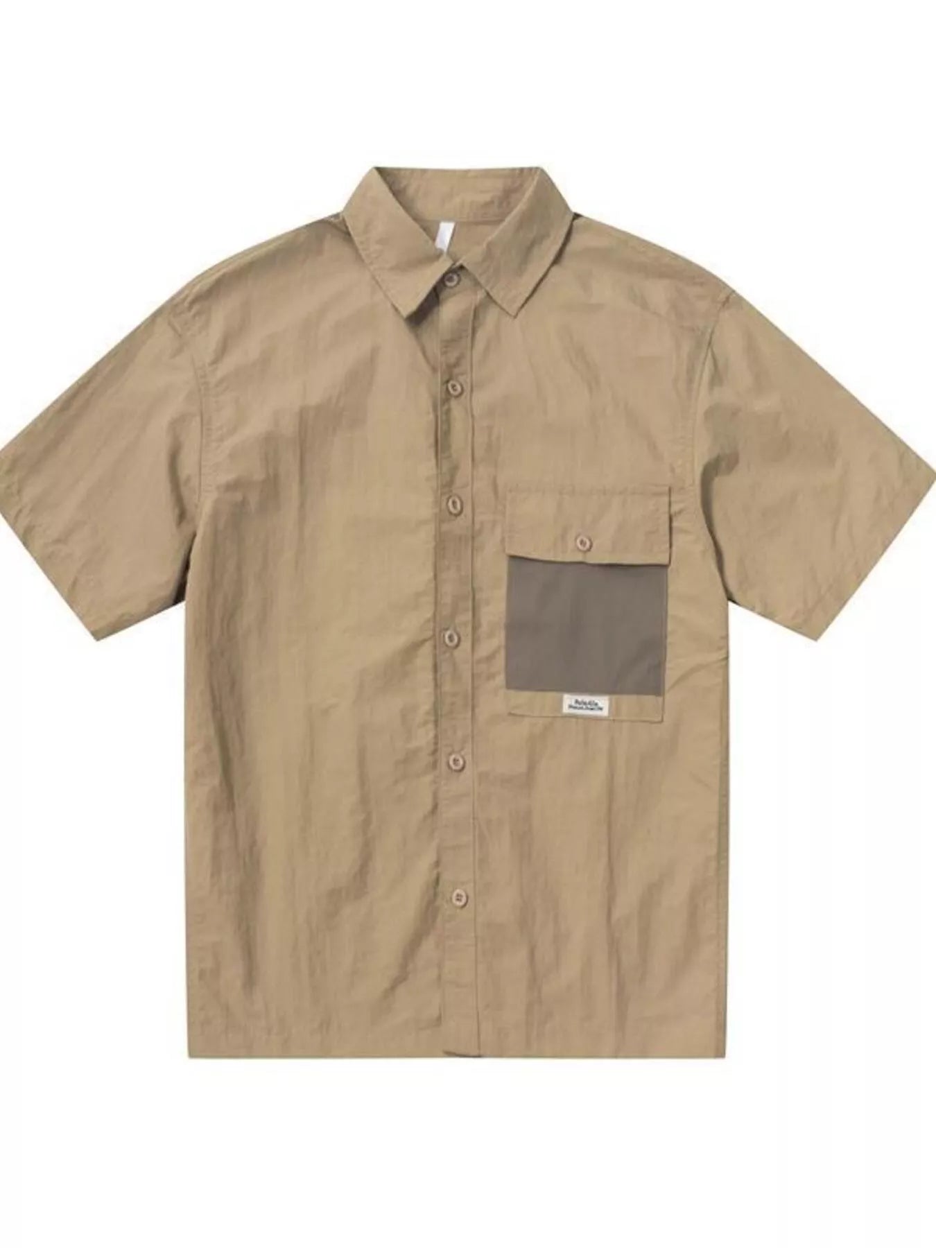 Men's Plus Size Button Up Short Sleeve Shirt - MDX Global Store
