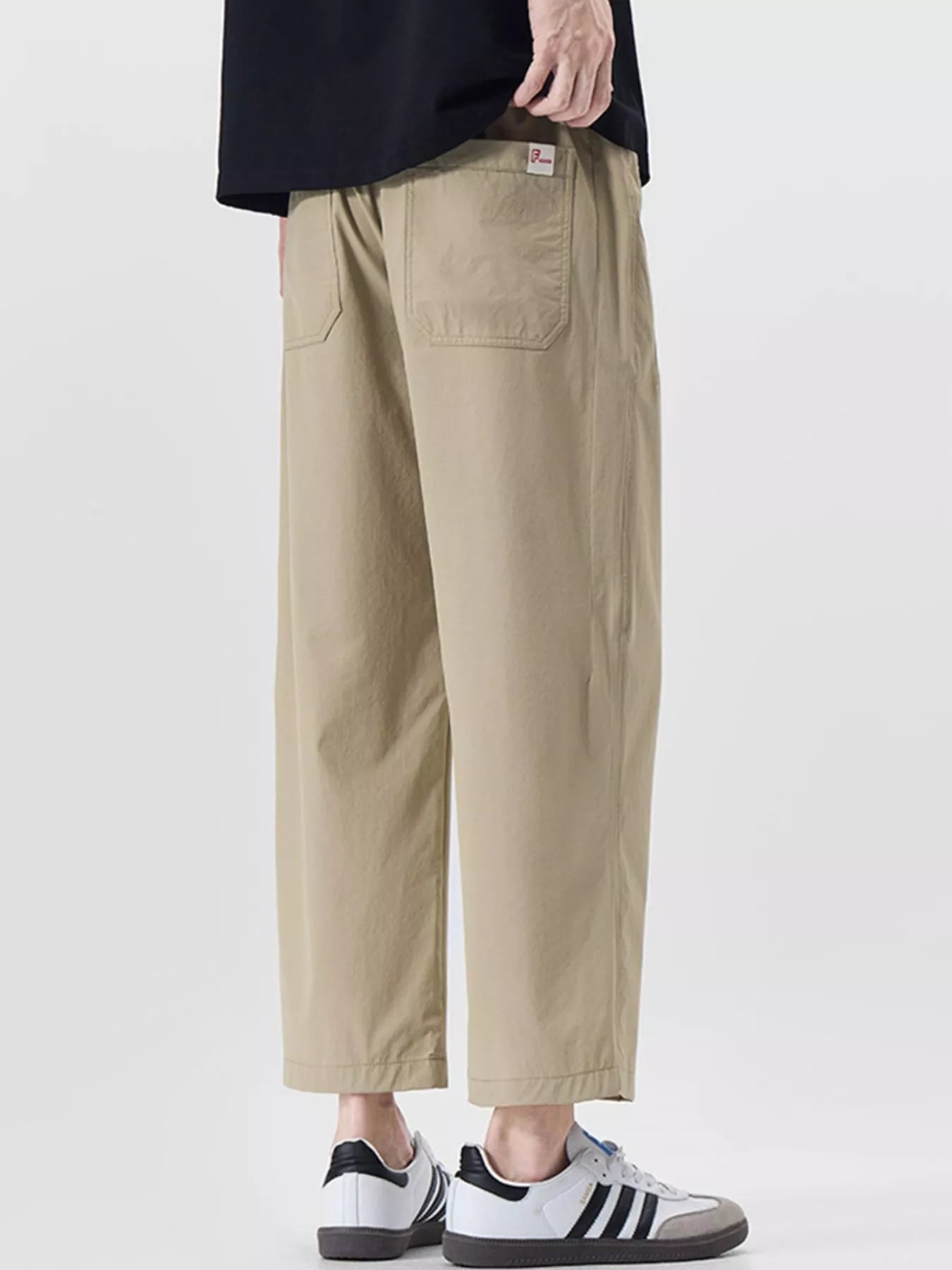 Men's Plus Size Casual Loose - Fit Cropped Pants - MDX Global Store