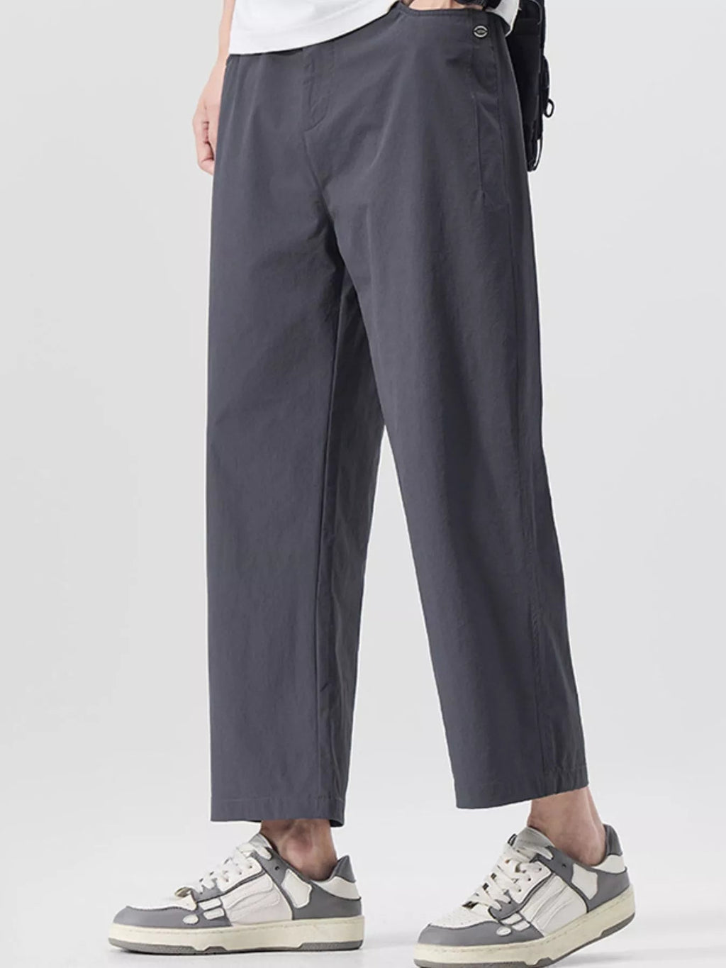 Men's Plus Size Casual Loose - Fit Cropped Pants - MDX Global Store