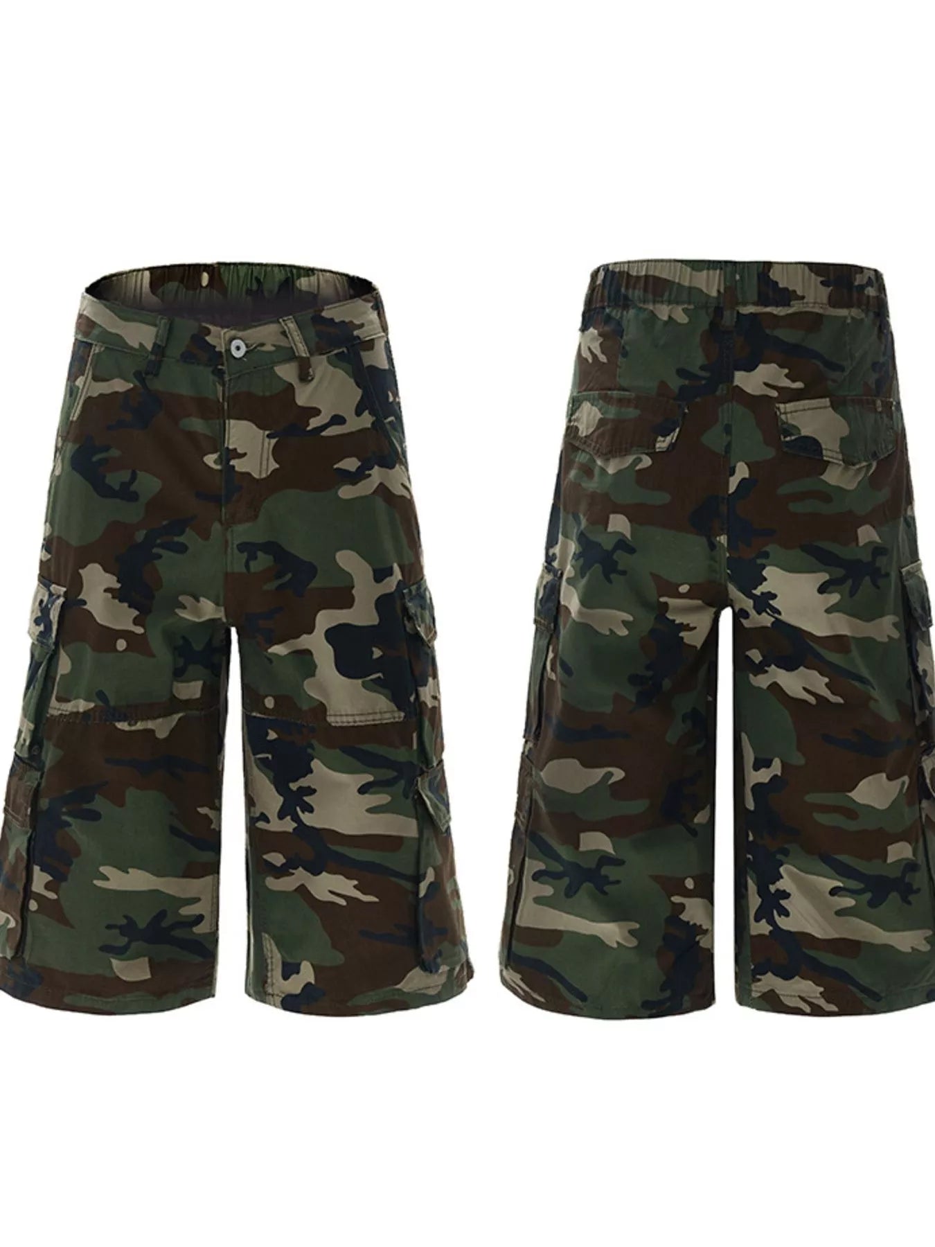 Men's Relaxed Fit Camo Cargo Shorts - MDX Global Store
