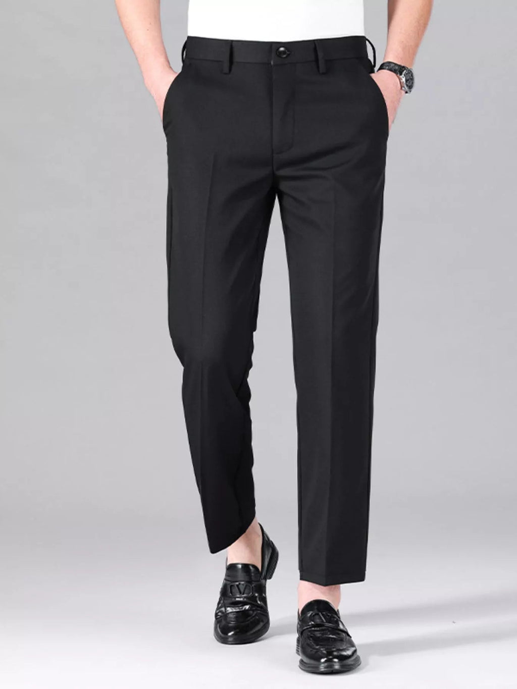 Men's Slim Fit Business Casual Pants - MDX Global Store