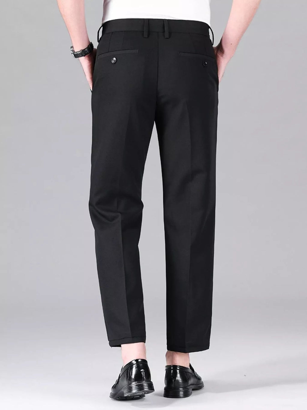 Men's Slim Fit Business Casual Pants - MDX Global Store
