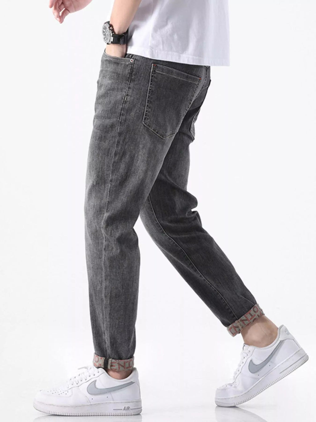 Men's Slim - Fit Wash Jeans - MDX Global Store