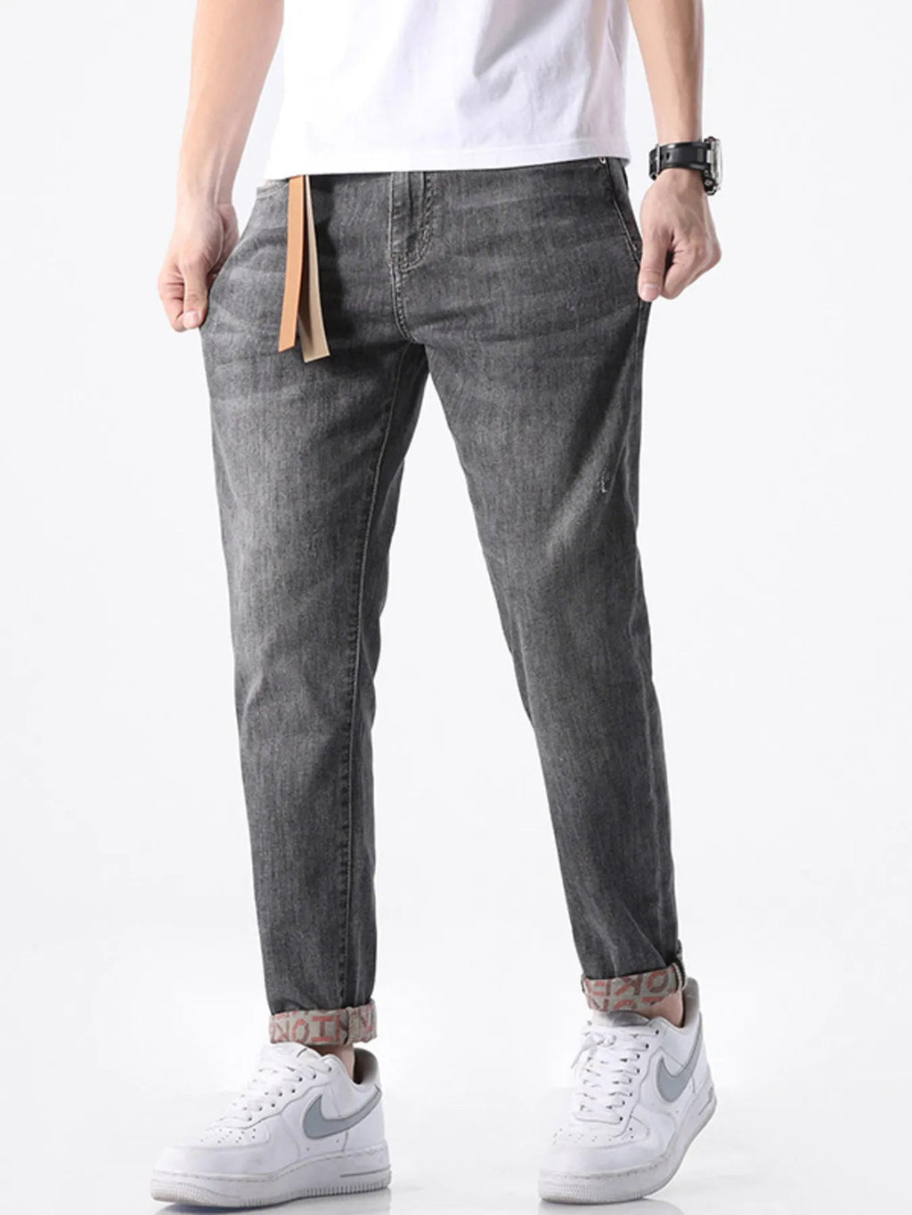 Men's Slim - Fit Wash Jeans - MDX Global Store