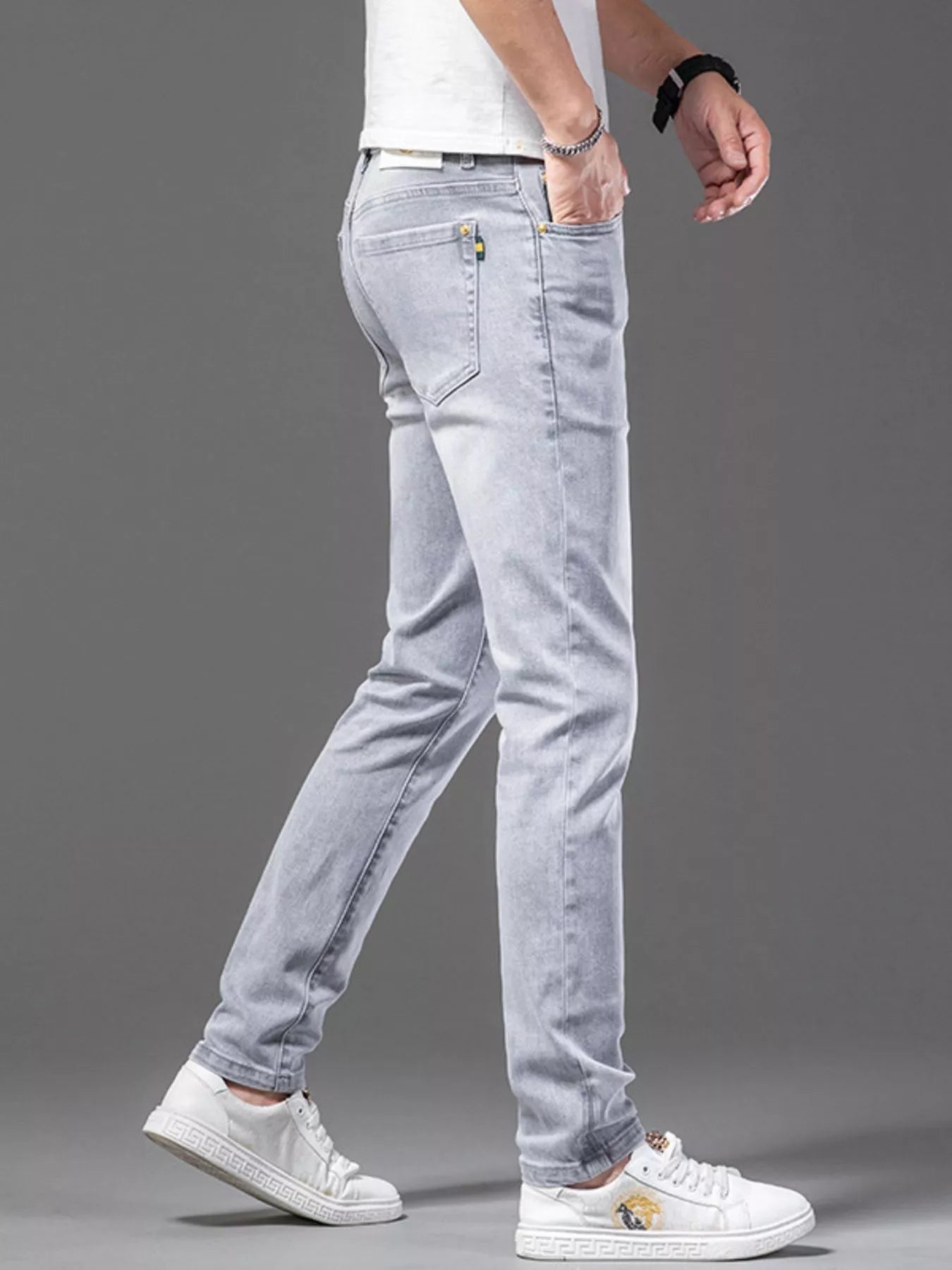 Men's Slim - Fit Wash Jeans - MDX Global Store