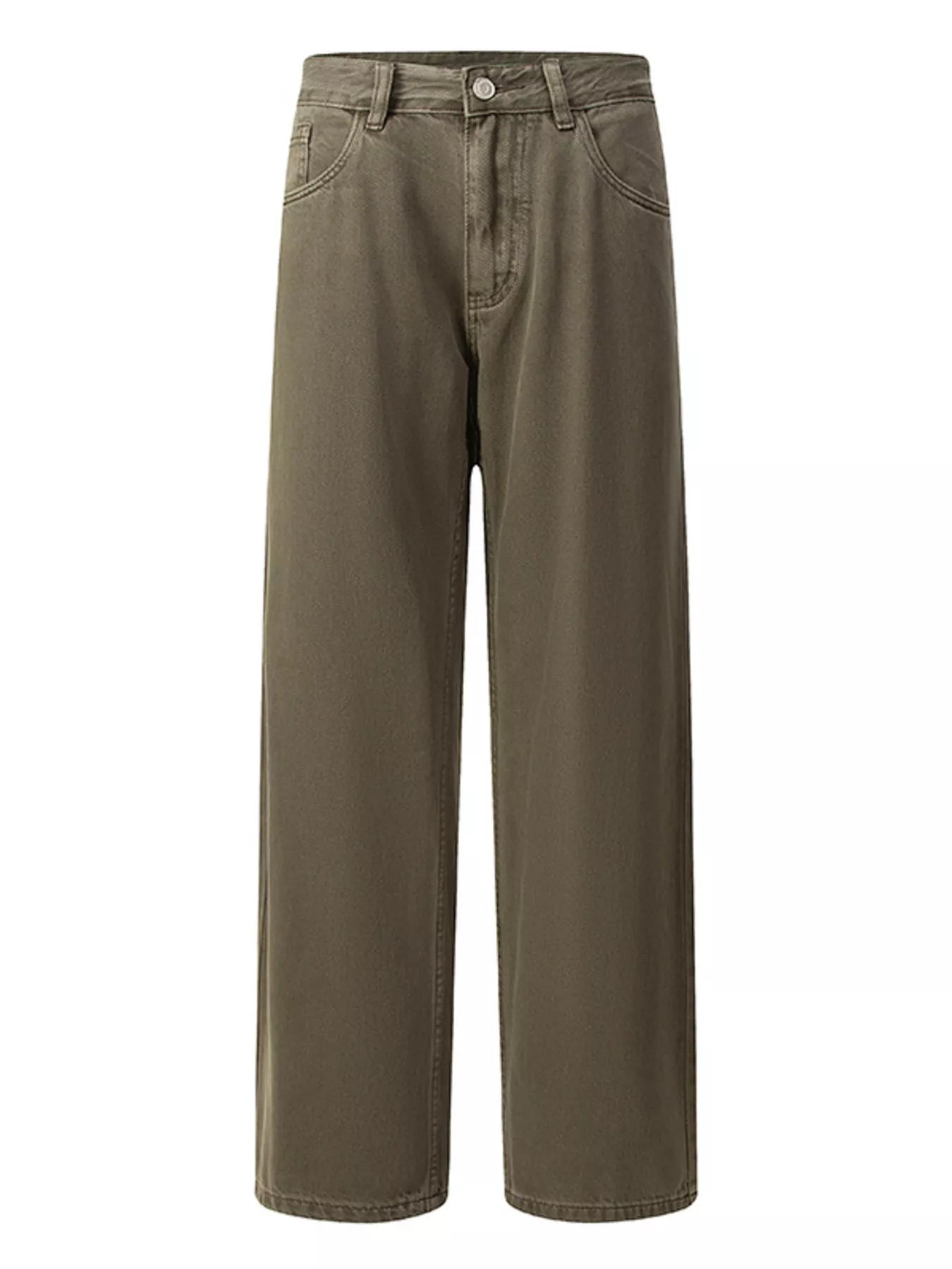 Men's Vintage Wash Wide Leg Jeans - MDX Global Store