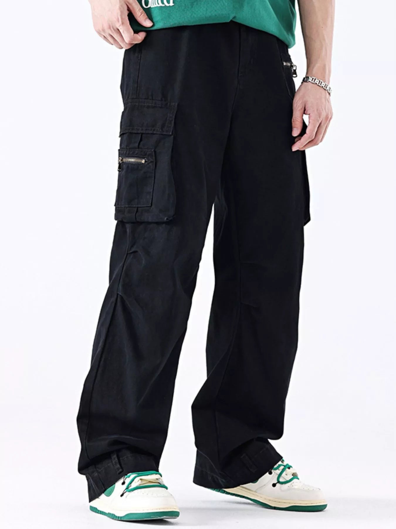 Men's Vintage Washed Cargo Pants - MDX Global Store