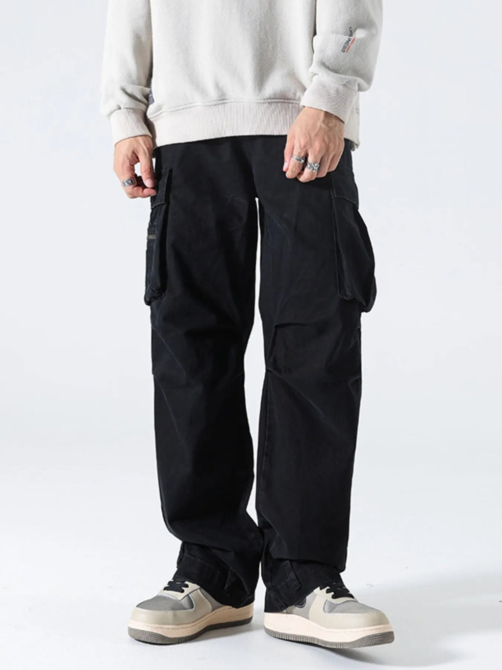 Men's Vintage Washed Cargo Pants - MDX Global Store
