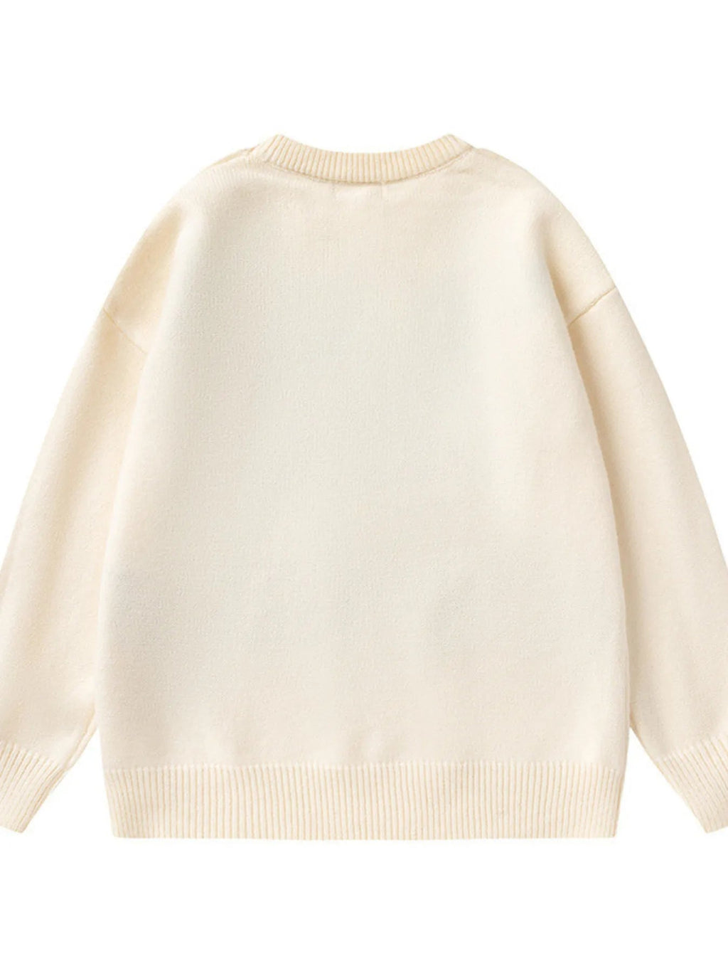 Plus Size Christmas Reindeer Long Sleeve Sweater - MDX Global Store