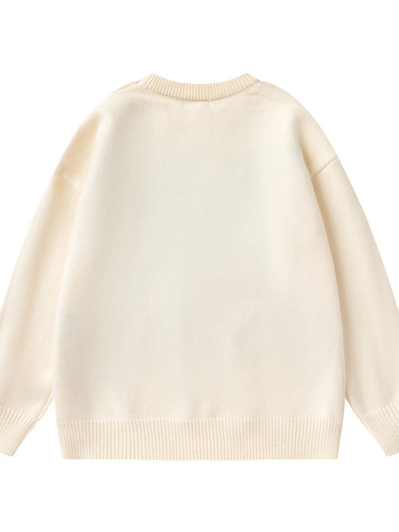 Plus Size Christmas Reindeer Long Sleeve Sweater - MDX Global Store