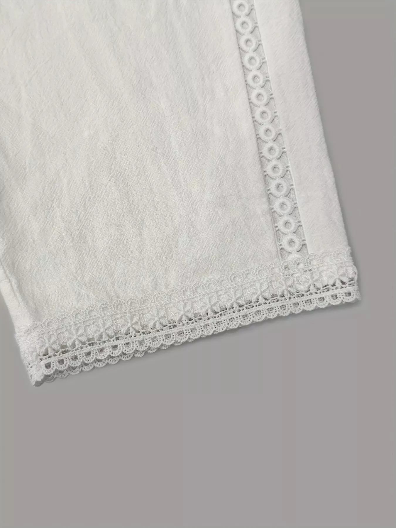 Wide Leg Cropped Pants - MDX Global Store